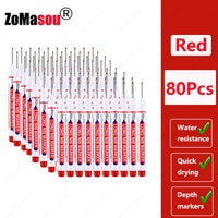 20mm Red 80pcs
