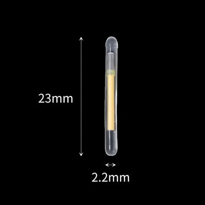 BRAVMACK 50/100pcs Outdoor Fishing Fluorescent Rod Firefly Fluorescent Rod Light Fishing Floating Rod Light Dark Luminous Rod