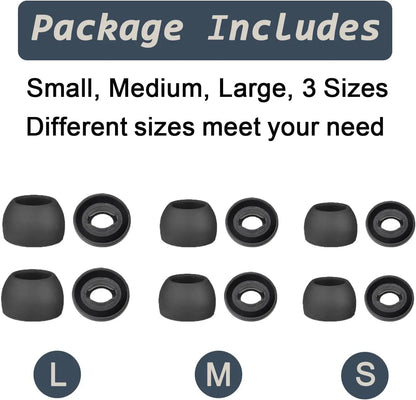 For Samsung Galaxy Buds Pro Eartips Earbuds Silicone Replacement Ear Pads Buds Noise Isolation Earplugs Earphone Accessories