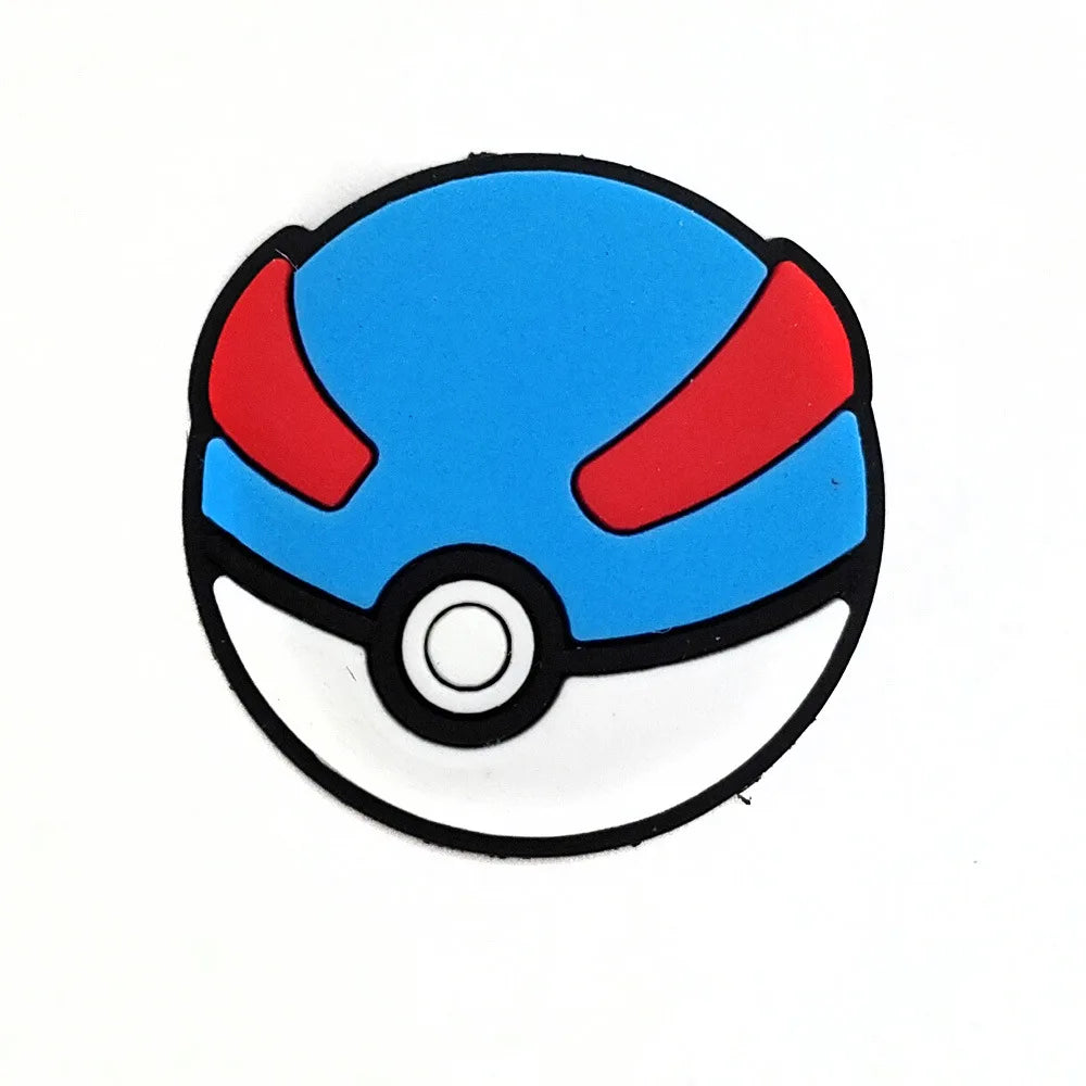 Random 10/20/30/50pcs Pokemon Cartoon Shoe Charms for Kids Sandals Classic Shoe Accessories Decoration Pins Party Birthday Gifts