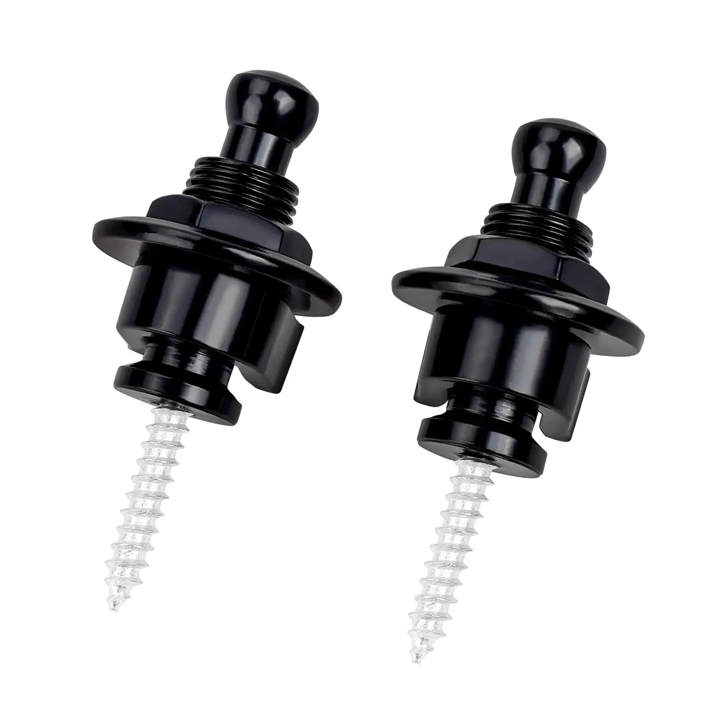 Guitar Strap Buttons Pins 1\2\4PCS 3 Color For Choose Premium Guitar Strap Locks Metal Security Strap Buttons Metal End Pins