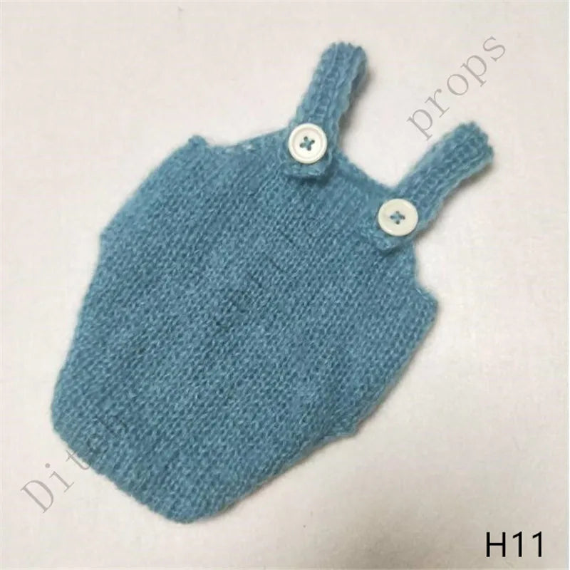 Mohair Shorts Pants Newborn Photography Props Hand-woven
