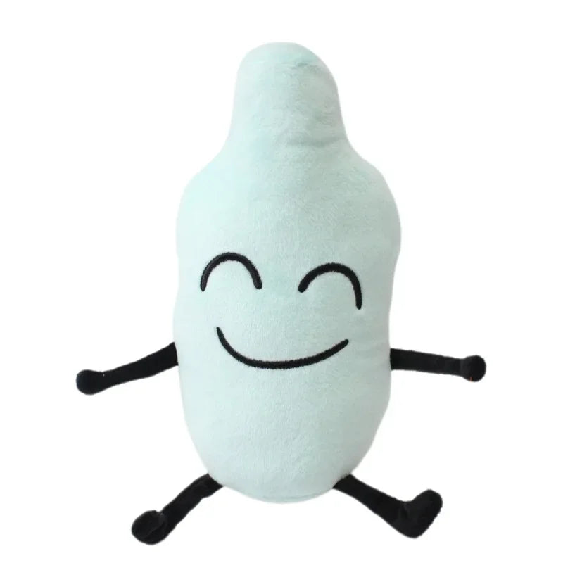 New Arrival BFDI Battle For Dream Island Plush Toy 70 Stuffed Doll Soft Animal X Number Blintz Block Marker Stapler French Fries