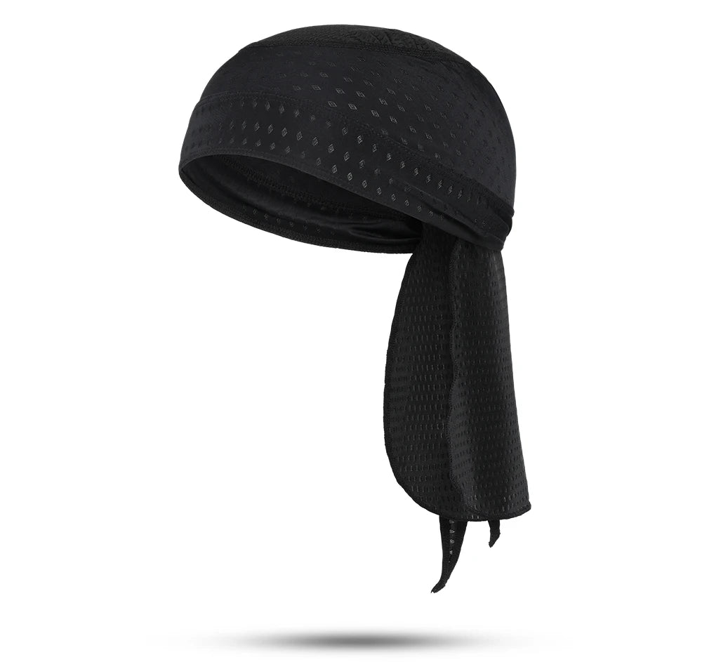 Summer Breathable Running Caps Pirate Hat Outdoor Sport Sun Protection Headscarf Cycling Helmet Liner Quick Dry Beanies Bandana