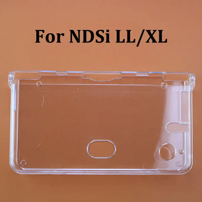 1pcs Plastic Clear Crystal Hard Shell Case Cover For 3DS New 3DS XL LL For NDS Lite NDSL NDSi XL LL For GBA SP PSP PSV 1000 2000