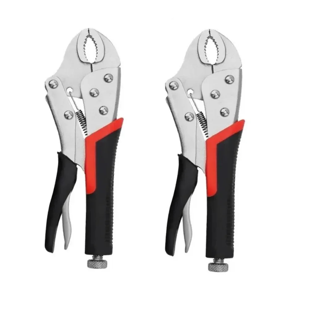 5inch Locking Pliers Lock Pliers Curved Jaw Pliers Straight Long Nose Pliers Multi-function Welding Clamp Tools Universal Pliers