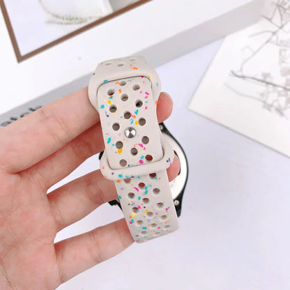 20mm Band For Samsung Galaxy Watch 4/5/6/7 44mm 40mm 5 Pro 45mm Silicone Bracelet correa Galaxy Watch 6 classic 47mm 43mm strap
