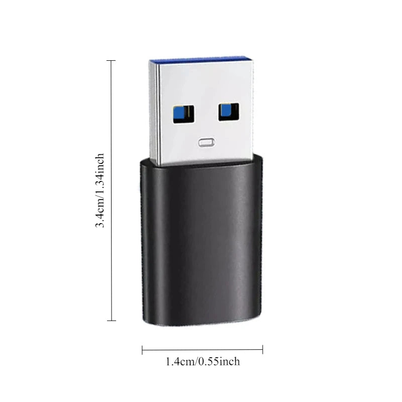 5Gbps USB 3.0 OTG USB-C Converter Type C Male to USBA Female Charging Data Adapter for Macbook Air Pro Air Huawei Xiaomi Samsung