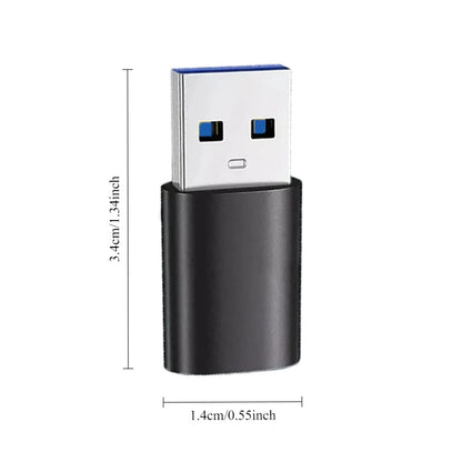 5Gbps USB 3.0 OTG USB-C Converter Type C Male to USBA Female Charging Data Adapter for Macbook Air Pro Air Huawei Xiaomi Samsung