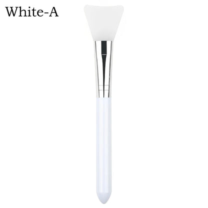 4/1pcs Silicone Face Mask Applicators Soft Head Flexible Face Mask Brushes for Mud Clay Reusable Face Mask Spatula Makeup Tools