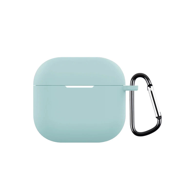 Wireless Headset Silicone Cover For AirPods 4 4th Generation 2024 Case For AirPods4 Air Pods 4 Coque Soft TPU Fundas With Hook