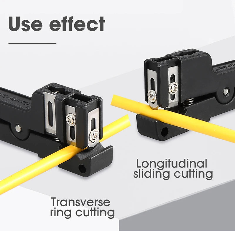 45-162 45-163 45-165 Fiber Optic Stripper Coaxial Cable Stripper Optical Cable Slitter Wire Stripper Tool Beam Tube Stripper