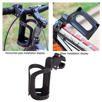 Lightweight Bicycle Water Bottle Cage, 2 Pack Anti-Slip Holder Compatible with Road Bike MTB Folding Cycle, Easy Install Cycling