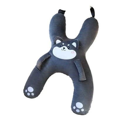 1PCS Cute Car Neck Pillow Safety Sleep Prevent Leaning Head Back Car Sleeping Neck Head Support Comfort Travel Pillow