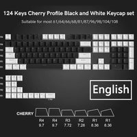 English BW 124keys