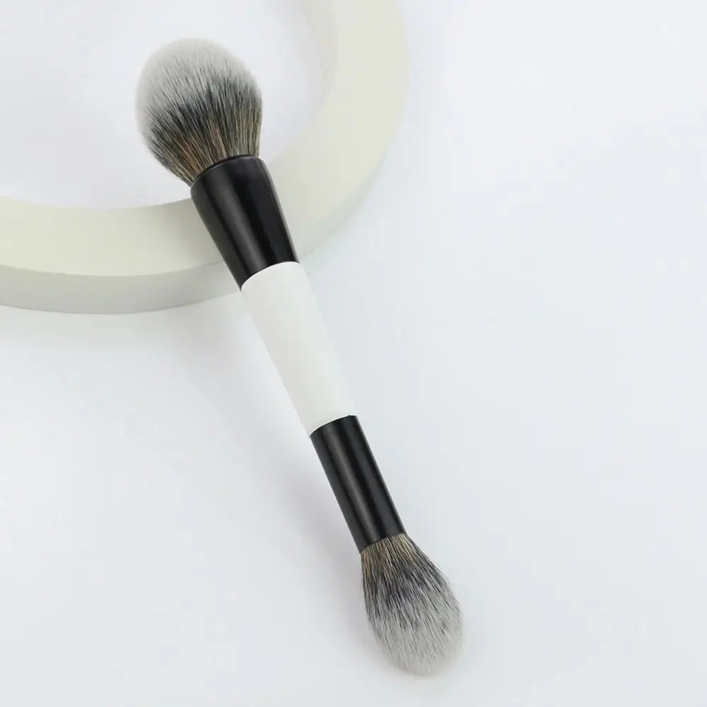 Dual-Ended F4 Contour Face Brush Multi-purpose High Coverage Eyeshadow Concealer Brushes Cosmetic Beauty Makeup Brushes