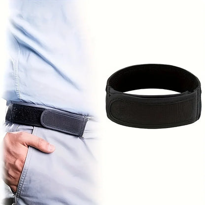 1/2Pcs Unisex No-Buckle Elastic Belt With Adjustable Invisible Elastic Belt For Casual and Versatile Use, Convenient Velcro Belt