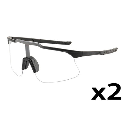 1/2/8pcsPolarized Cycling Sunglasses Outdoor Sport Cycling Riding Running Skiing Goggle Windproof Fishing Eyewear for Men Women