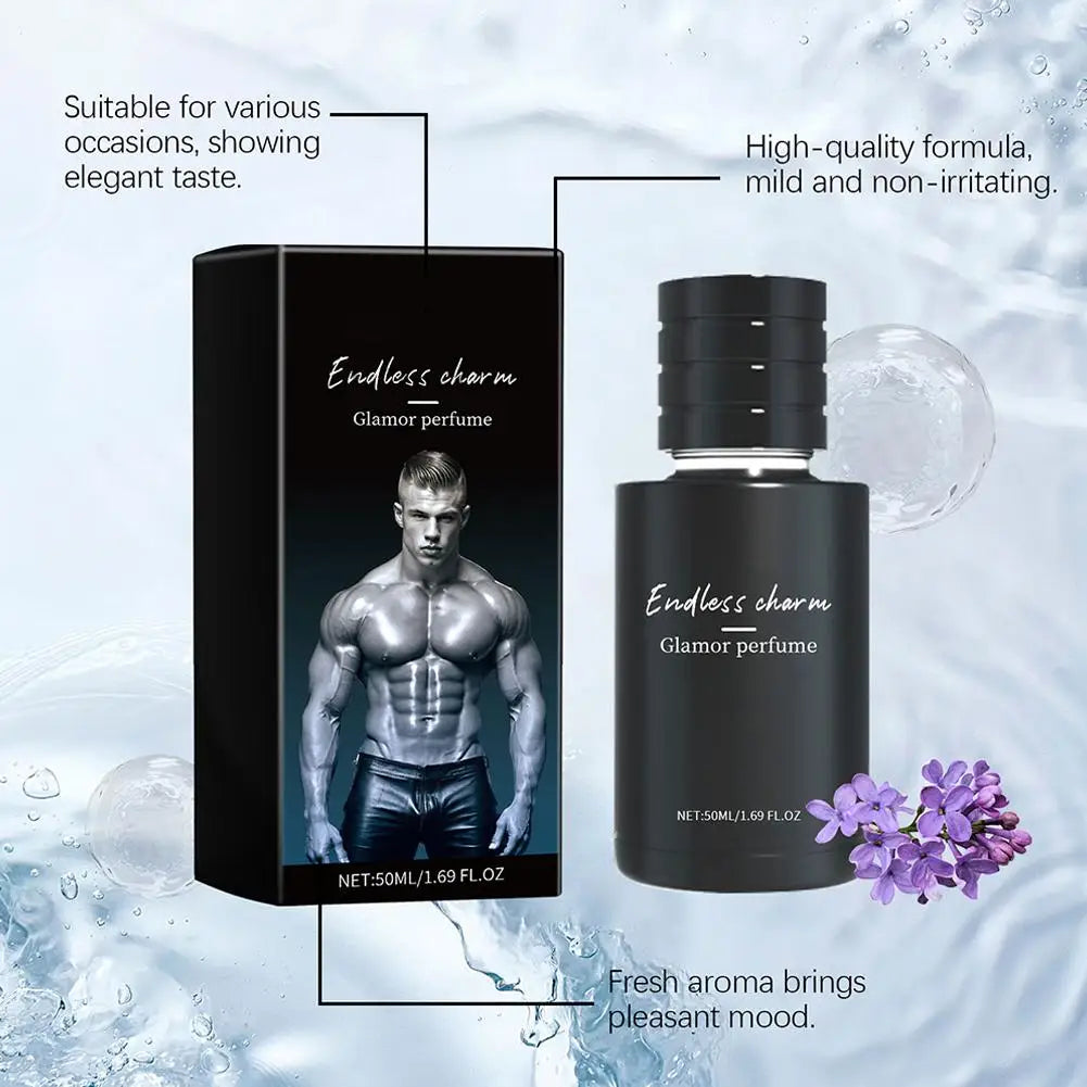 Men's Dating Spray Portable, Attractiveness Enhanced Fragrance, Rich Layered Scent Lasts All Day, Attractiveness Dating Spray