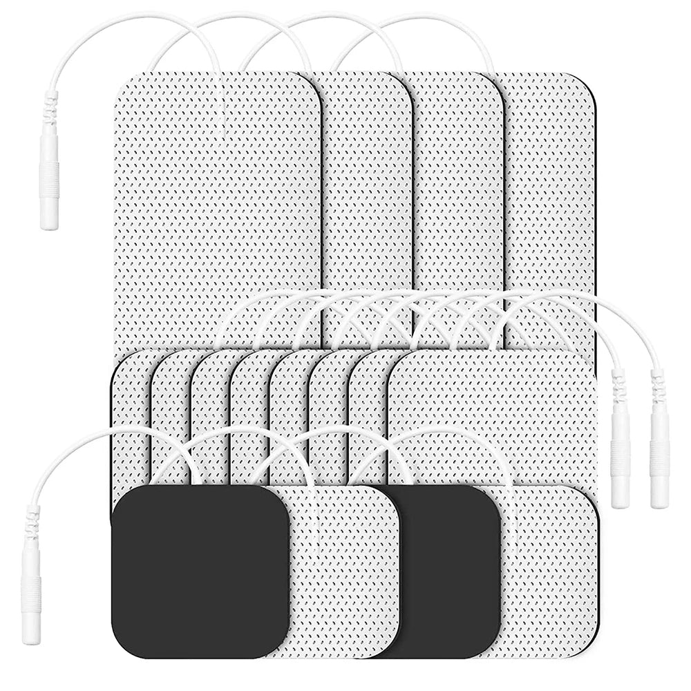 10/50pcs Body Physiotherapy Tens Electrode Pad Electric Muscle Stimulator Massage Patches Conductive Gel Pulse Relieve Fatigue