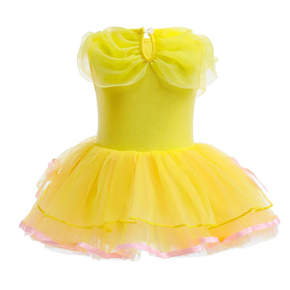 Baby Romper TUTU Dress With Headband Infant Baby Princess Girl Clothes Size 3-18M Cute Design Baby Dress Party Costumes