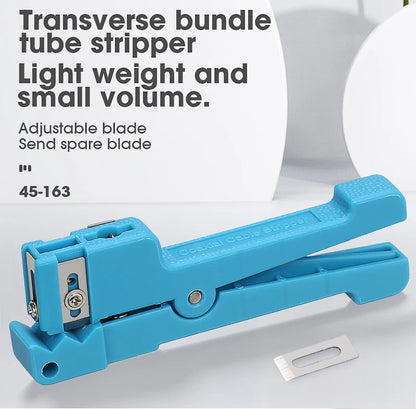 45-162 45-163 45-165 Fiber Optic Stripper Coaxial Cable Stripper Optical Cable Slitter Wire Stripper Tool Beam Tube Stripper