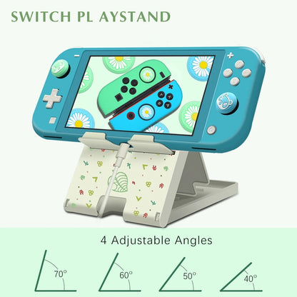 Cool Switch Stand Holder For Switch OLED Playstand Bracket For NS Switch Lite Game Console Adjustable Base Support Charging
