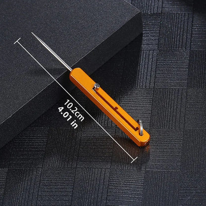 Rectangular Telescopic Integrated Toothpick And Tooth Picking Tool, Multifunctional Single Head Fruit Pick Toothpick