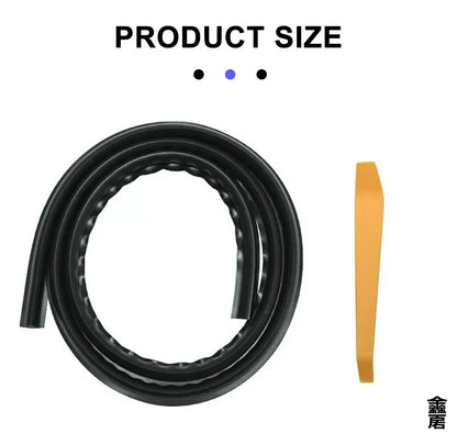 1.6m Auto Dashboard Sealing Strip Universal Car Sticker Rubber Seals Noise Insulation for Weatherstrip Car Accessories