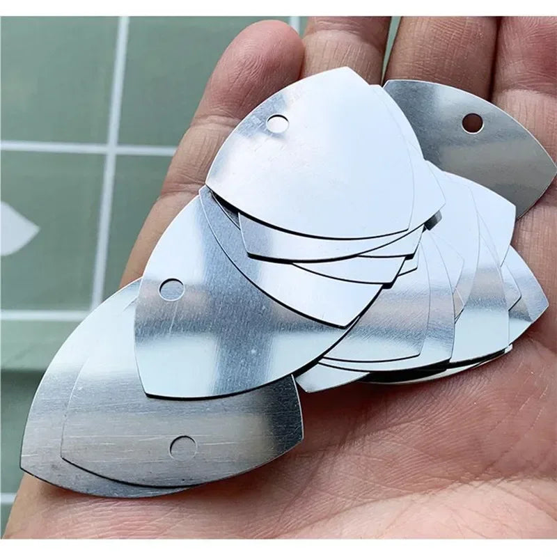 10/20/50PCS Metal Phone Opening Tools Metal Guitar Picks Pry Opener for iPhone iPad Tablet PC Disassemble Repair Tool Kit