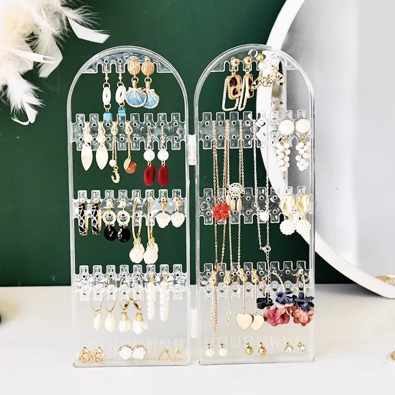 Earring Screen Jewelry Rack Display Rack Creative Screen Jewelry Rack Jewelry and Earrings Display and Storage Rack Top