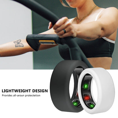 Silicone Ring Protector Compatible with Oura Gen 4/3, Rings Cover Working Out Accessories Men Women Silicone Case Finger Wrapper