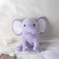 Purple white ear