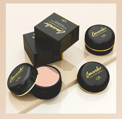 Waterproof Full Coverage Concealer for Tattoos, Scars - Natural Finish Foundation for All Skin Tones & Types