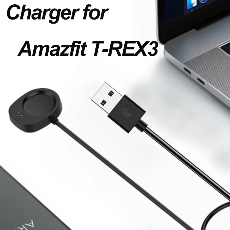2025 New Wireless Charger Converter for Amazfit Balance Charging Adapter/ T-Rex 3 Smart Watch Charging Dock Replacement Portable