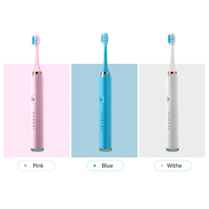 Tongwode Oral Cleaning Electric Tooth Brushes Long Lasting Smart Wireless Rechargeable Automatic Ultrasonic Electric Toothbrush