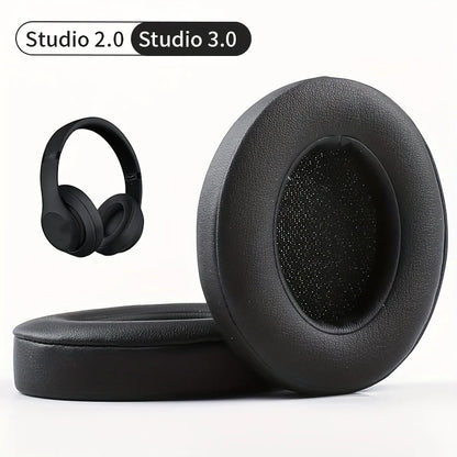 For Beats Studio 2 Studio 3 Replacement Earpads Protein Leather and Memory Foam Headphone Ear Covers Ear Pad Cushion Replacement