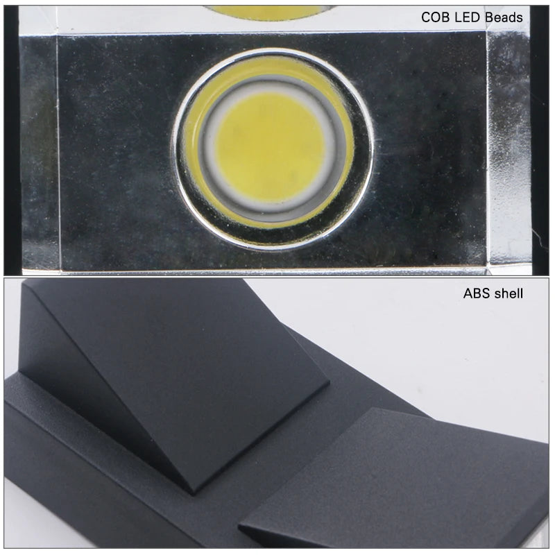 Led Wall Lamp Outdoor Indoor Waterproof Surface Mounted LED Up and Down Wall Light Porch Garden AC85-265V