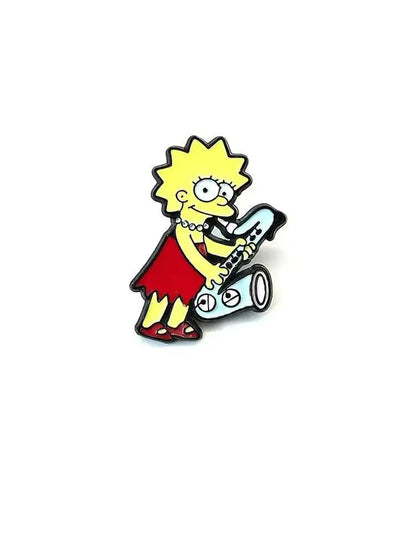 7pcs the Simpsons Enamel Pins Classic Anime Cute Funny Cartoon Brooch DIY Badge Jewelry for Clothes And Backpack Accessories