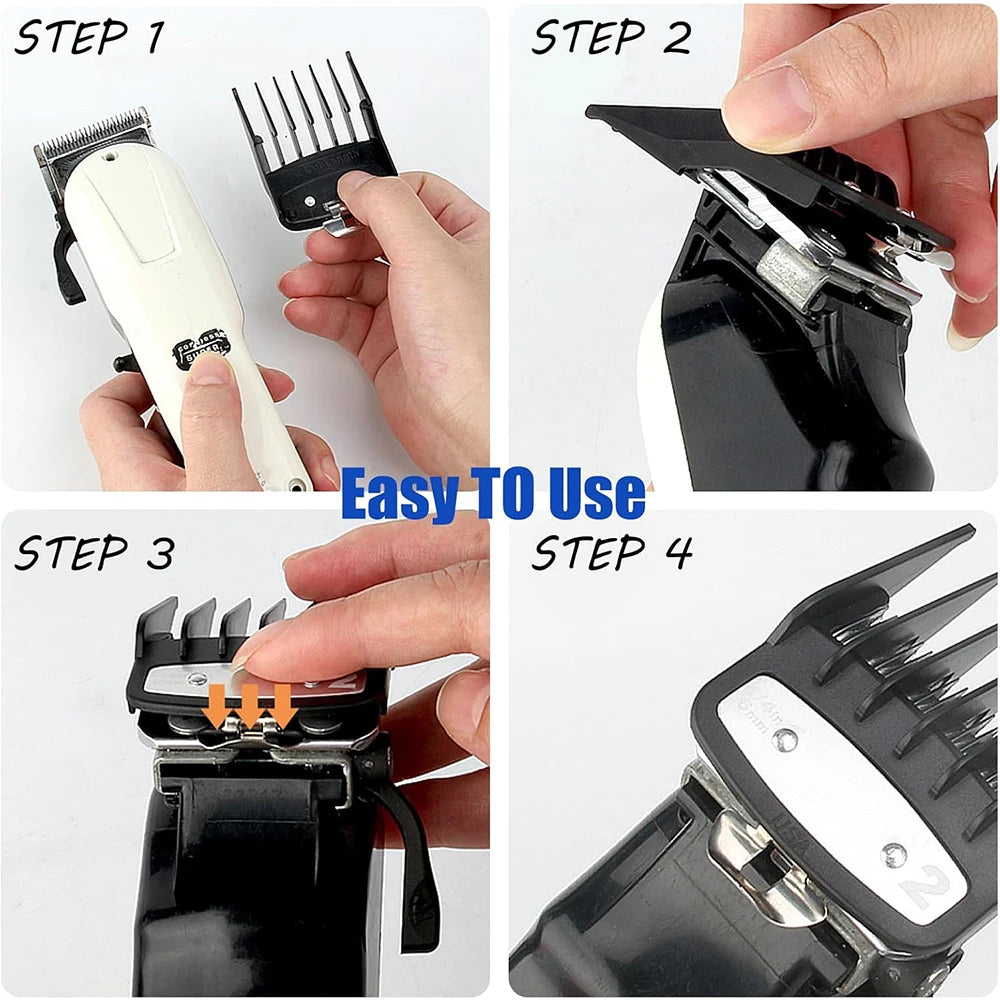 Limit Comb For Big Body Hair Clipper Guards Barber Shop Cutting Guide Combs Electric Clippers 1.5/3/4.5/6/9/12/16/19mm Accessory