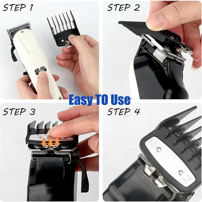 Limit Comb For Big Body Hair Clipper Guards Barber Shop Cutting Guide Combs Electric Clippers 1.5/3/4.5/6/9/12/16/19mm Accessory