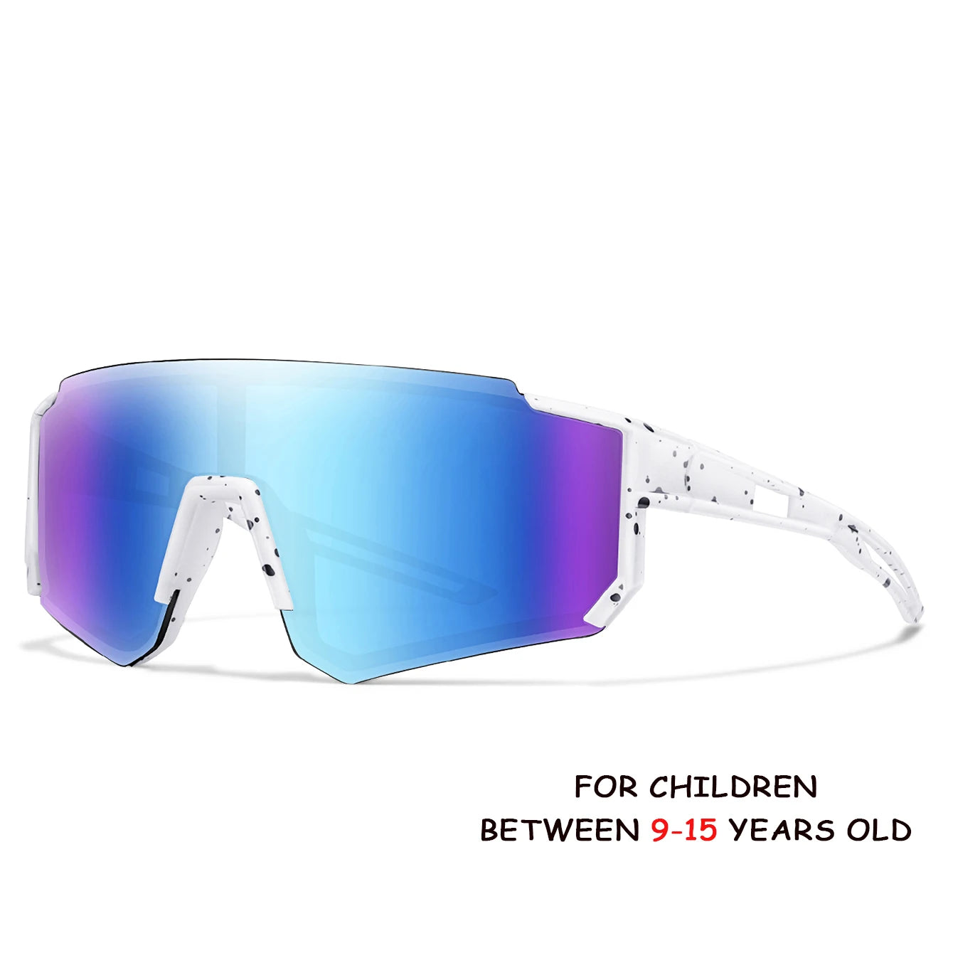 Age 9-15 Youth Cycling Glasses Teenagers Sunglasses Mtb Bike Bicycle Baseball Goggles Children Outdoor Sport Boys Girls UV400
