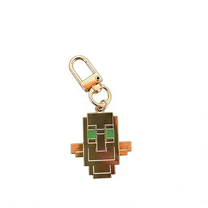Game Totem of Undying Cosplay Keychain Alloy Cyberpunk Pendant Keyring Key Chain Bag Ornament Accessory Decoration Props