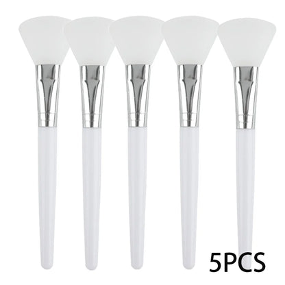 3/4PCS Silicone Face Mask Brush Application Tool Soft Silicone For Facial Mud Clay Mask Reusable Face Mask Spatula Beauty Tools