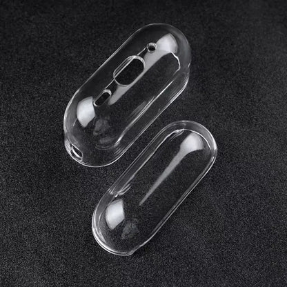 Clear Soft TPU Earphone Case with Metal Ring Buckle for Airpods Pro 2 3 2nd Generation Air Pods 4 3 1 3rd Gen Cover Accessories