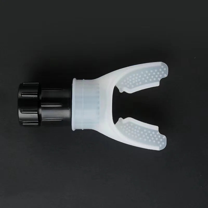 Silicone Breathing Fitness Exercise Equipment Portable Throat Adjustable Resistance Breathing Exercise Device
