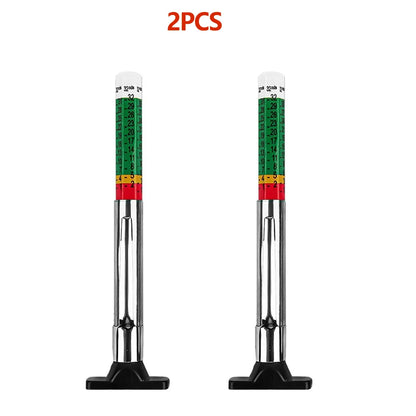 2/5/10Pcs Car Tyre Measuring Pen 25mm Universal Tire Tread Pattern Depth Measuring Tool AutomotiveTire Depth Gauge
