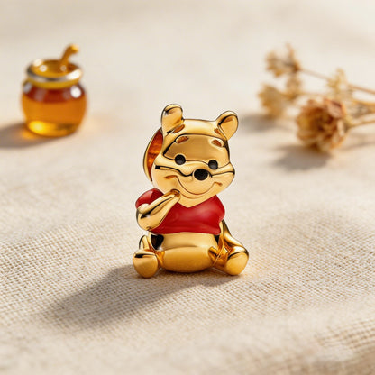 Hot Disney Winnie the Pooh Piglet Tigger Charm Pendant Original Bracelet Necklace Beads For Diy Jewelry Women Gift