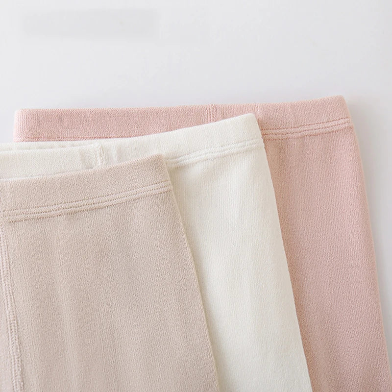 Autumn Baby Leggings Bow Knitted Baby Pantyhose Solid Color Children Pantyhose Toddler Kids Stockings For Boys And Girls