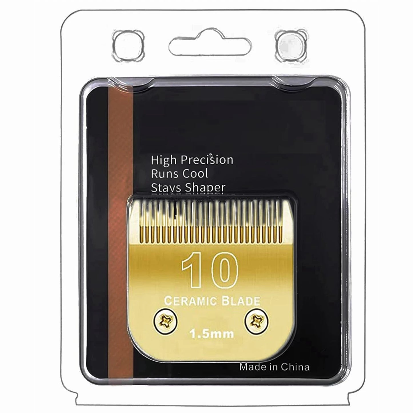 Replacement Detachable Pet Dog Clipper Ceramic Blades Set Compatible with Andis,Oster A5,Wahl KM10 Series Clippers